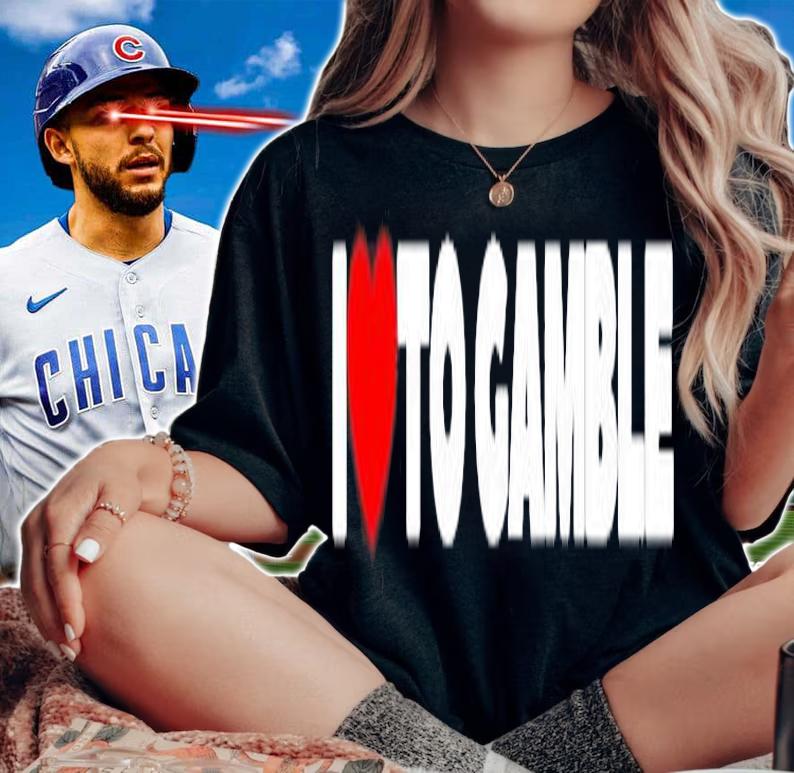 I Love To Gamble T-Shirt t-shirt woman shirt
