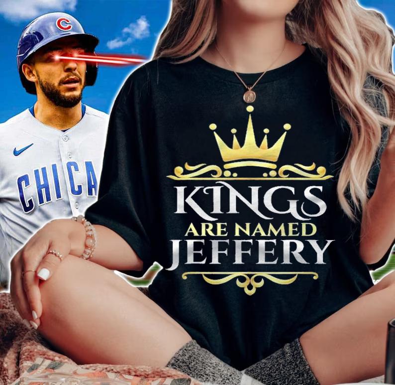 Kings Are Named Jeffery Personalized Custom Shirt t-shirt