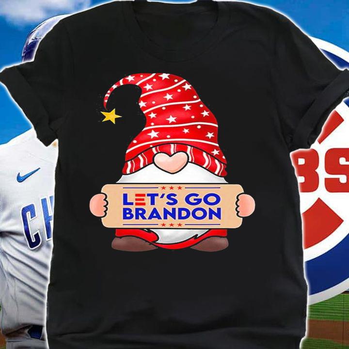 Lets Go Braden Brandon Funny Gnome Christmas Ugly Sweater T-Shirt t-shirt shirt