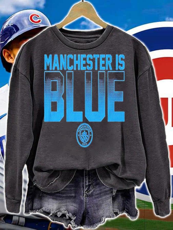 Manchester Is Blue Manchester City T-Shirt t-shirt