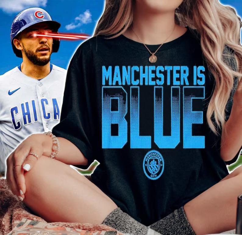 Manchester Is Blue Manchester City T-Shirt t-shirt