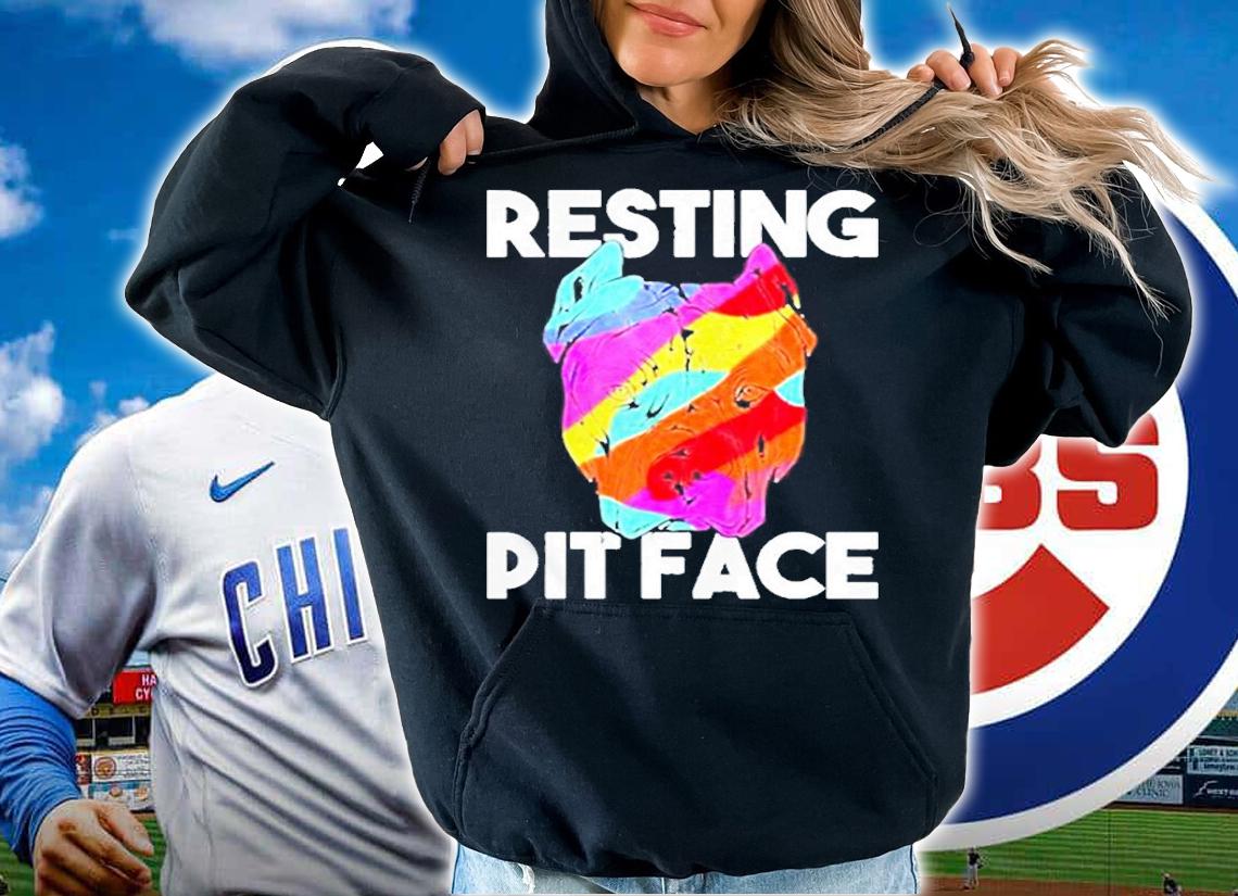Pitbull Resting Pit Face T-Shirt t-shirt