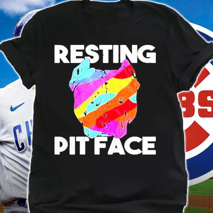 Pitbull Resting Pit Face T-Shirt t-shirt