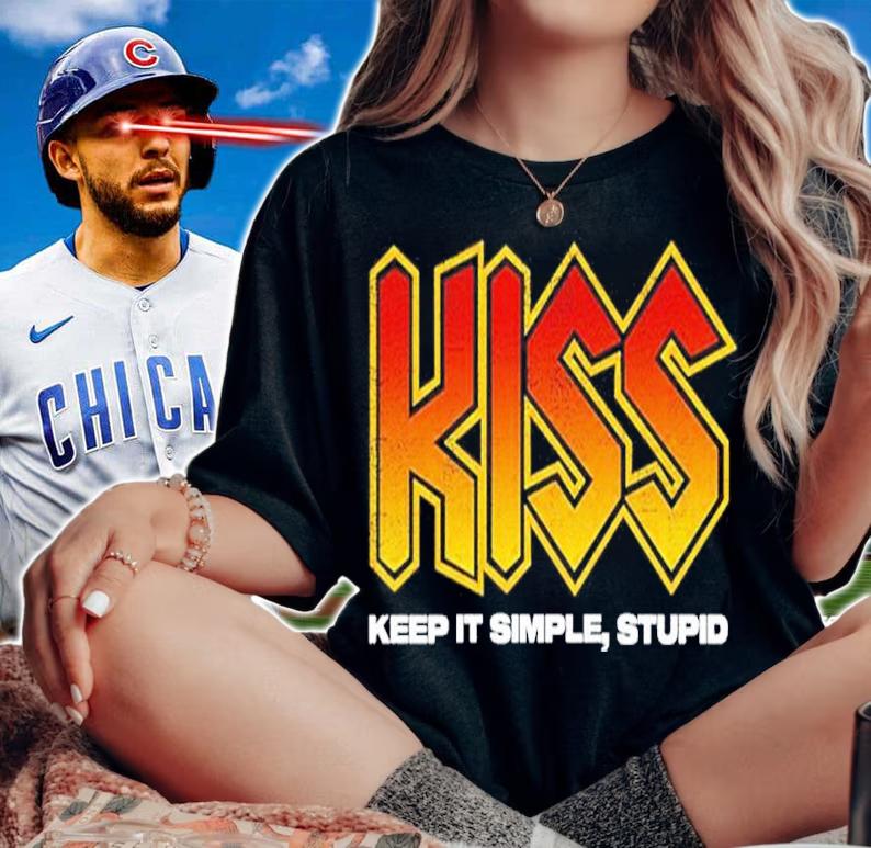 Rjo Apparel Store Kiss Keep It Simple Stupid Shirt t-shirt woman shirt