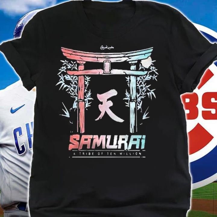 Samurai A Tribe Of Ten Million Trend Shirt t-shirt shirt