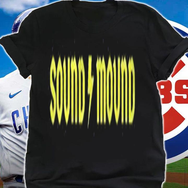 Sound Mound yellow lettering shirt t-shirt