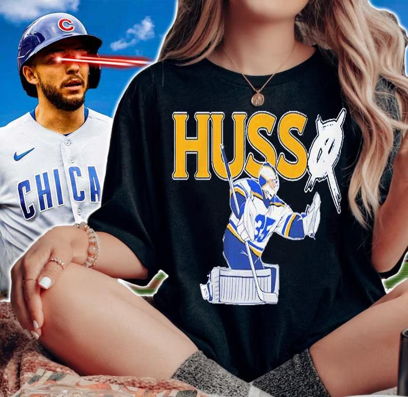 Ville Huss0 Ice Hockey T-Shirt t-shirt woman shirt