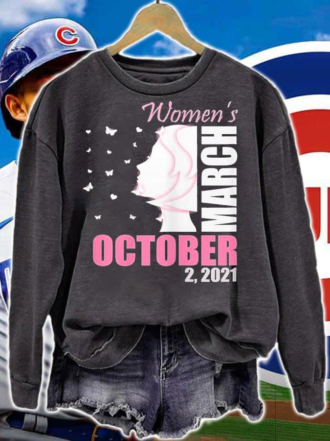 Women's March October 2021 Reproductive Rights T-Shirt t-shirt