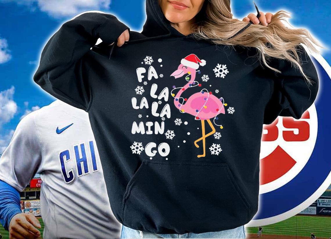 Fa La La La Mingo Flamingo For Christmas Xmas Flamingo Lover T-Shirt t-shirt hoodie