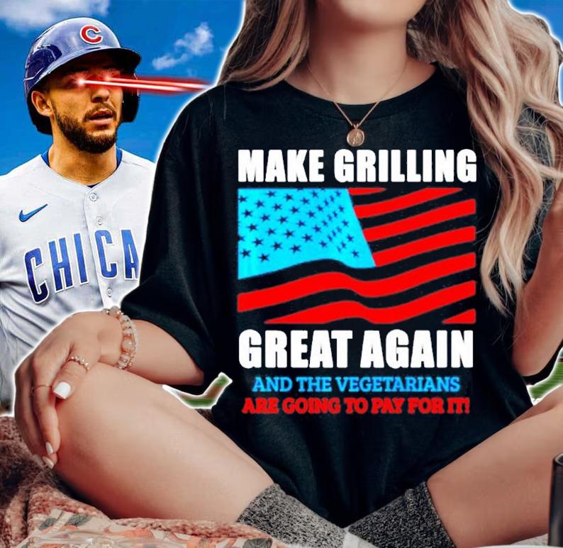 Funny Make Grilling Great Again Pro Trump Bbq Pit Master Dad Premium T-Shirt t-shirt