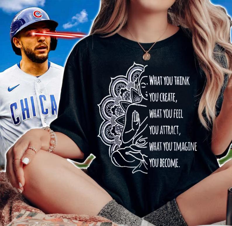 Law Of Attraction Spiritual Buddha Meditation Quote Shirt t-shirt woman shirt
