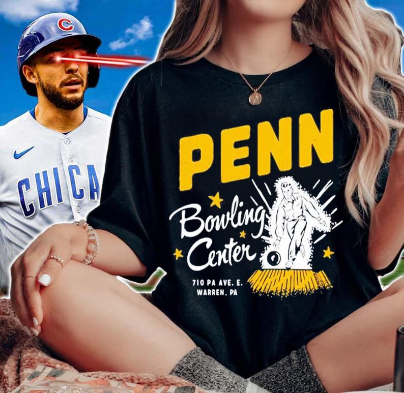 Penn Bowling Center 710 PA Ave E In Warren Pennsylvania Shirt t-shirt woman shirt