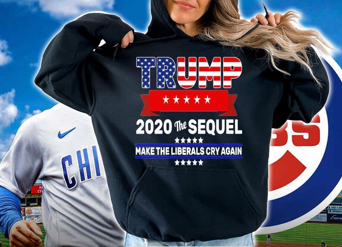Pro Trump 2020 The Sequel US Flag T-Shirt t-shirt