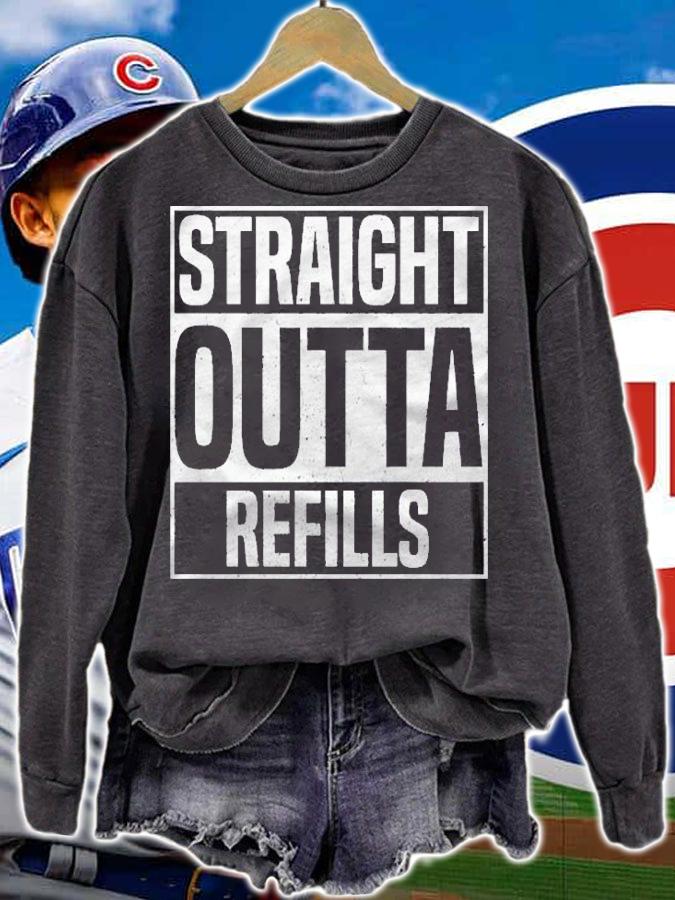 Straight Outta Refills Funny Pharmacy Technician Pharmacist Shirt t-shirt sweatshirt
