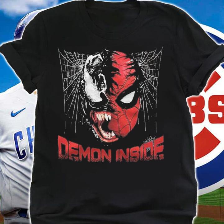 Venom And Spiderman Demon Inside Shirt t-shirt shirt