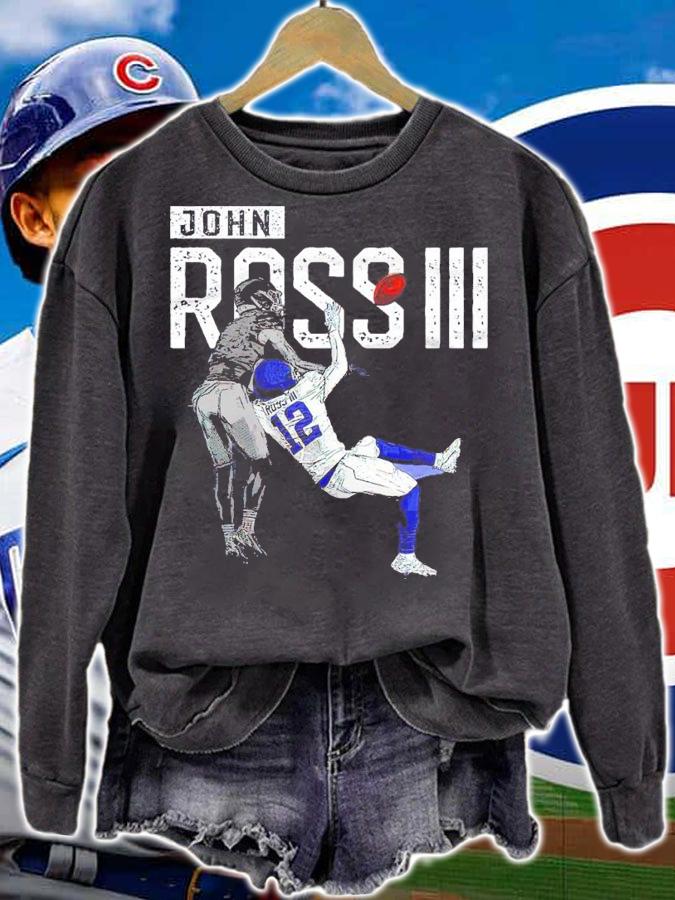 John Ross III Catch New York Football Shirt t-shirt