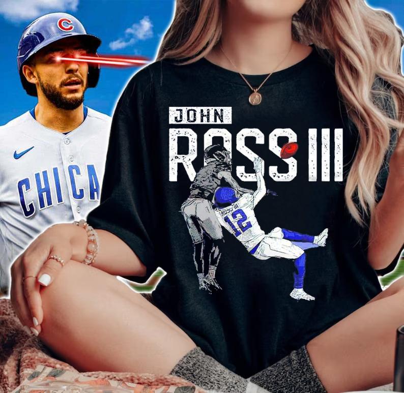 John Ross III Catch New York Football Shirt t-shirt