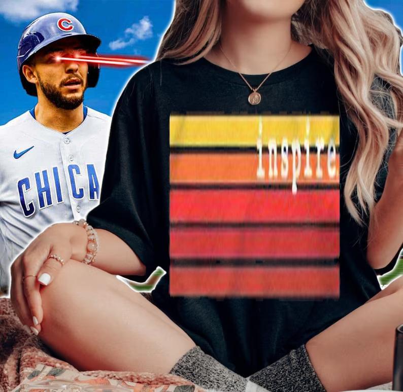 Inspire Retro Graphic Motivational Gifts For Men Women Kids Pullover Shirt t-shirt woman shirt