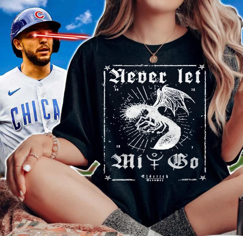 Never Let Mi Go Eldritch Dreamer Lovecraftian Mythos Wear Essential Shirt t-shirt woman shirt