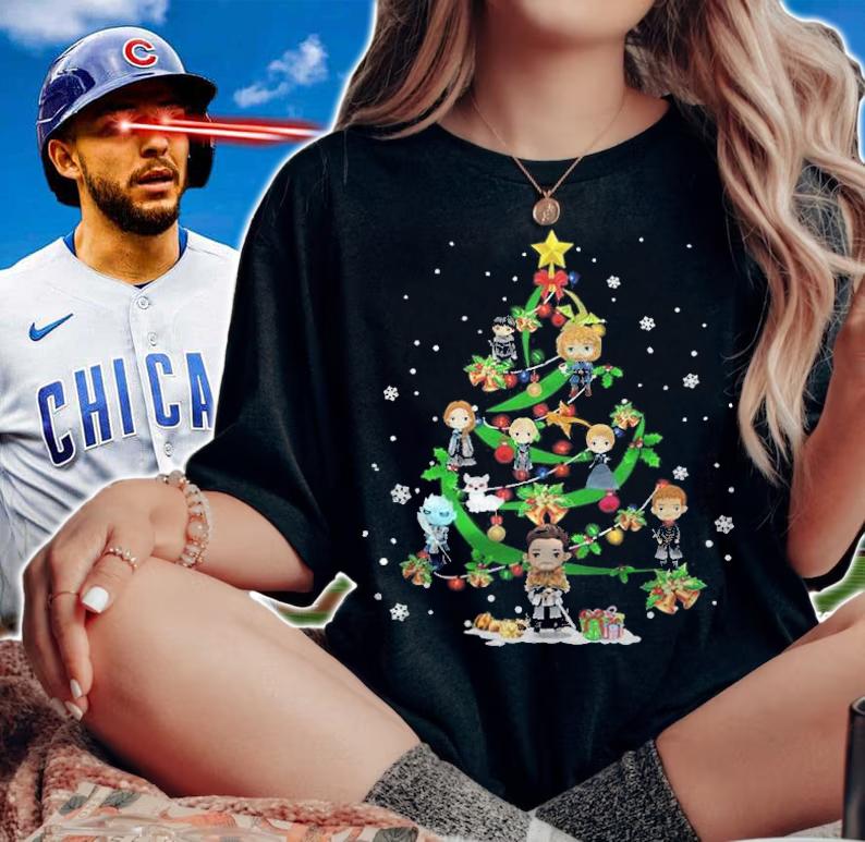 Chibi Merry Christmas Tree T-shirt t-shirt