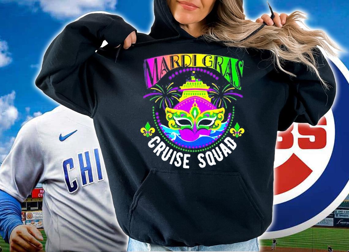 Mardi Gras Mask Cruise Squad T-Shirt t-shirt hoodie