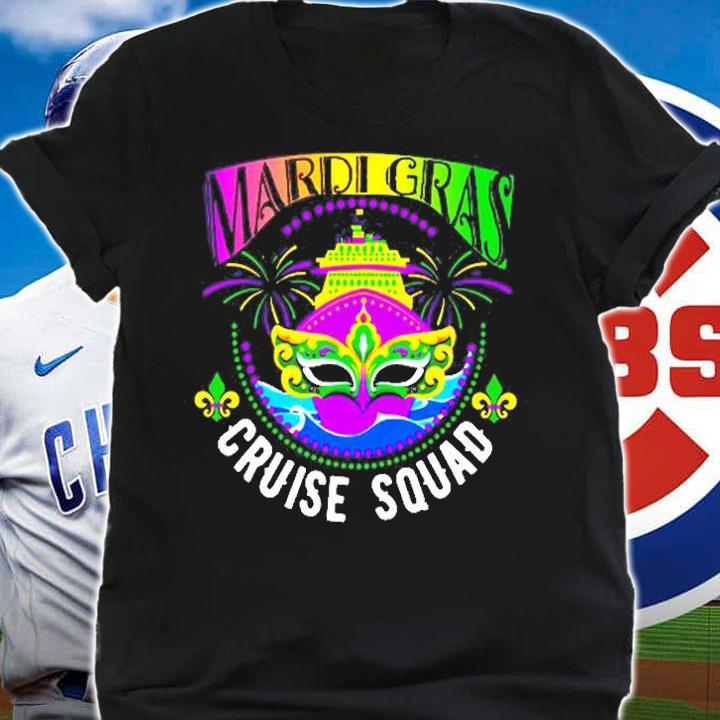 Mardi Gras Mask Cruise Squad T-Shirt t-shirt shirt