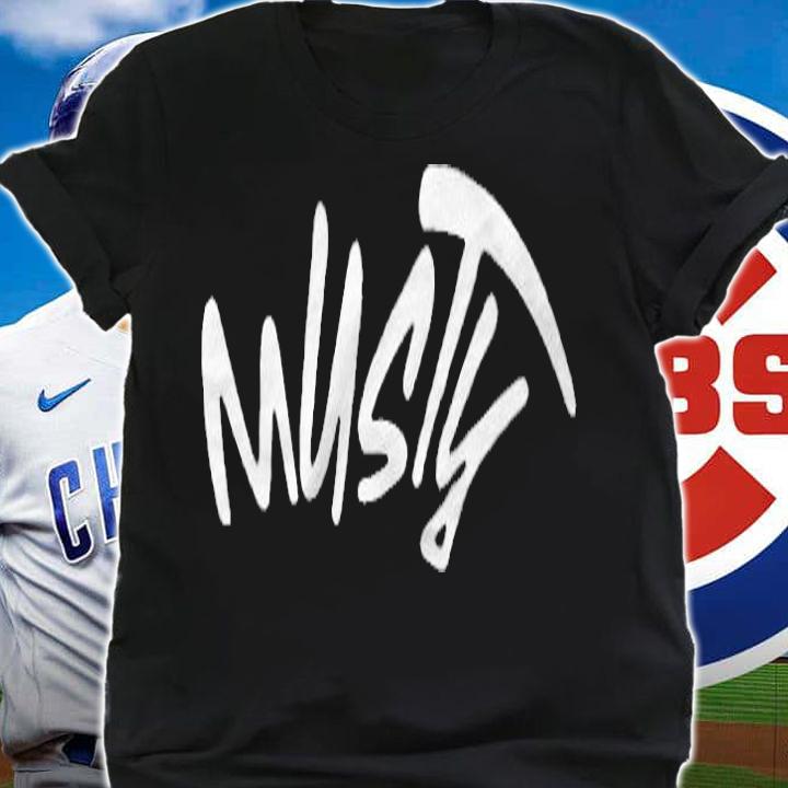 Musty text logo T-shirt t-shirt shirt