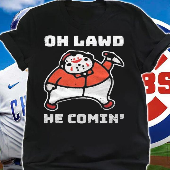Oh Lawd He Comin Lazy Halloween Costume Funny Horror Movie Shirt t-shirt