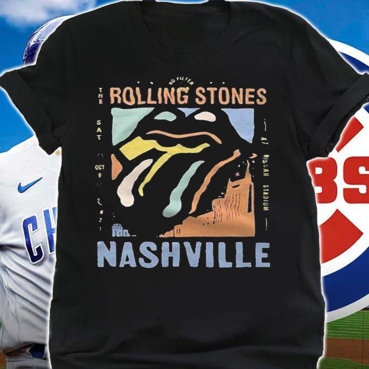Rolling Stones Nashville no filter 2021 Tour T-shirt t-shirt shirt