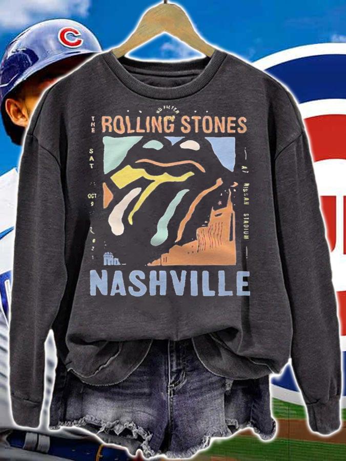 Rolling Stones Nashville no filter 2021 Tour T-shirt t-shirt sweatshirt