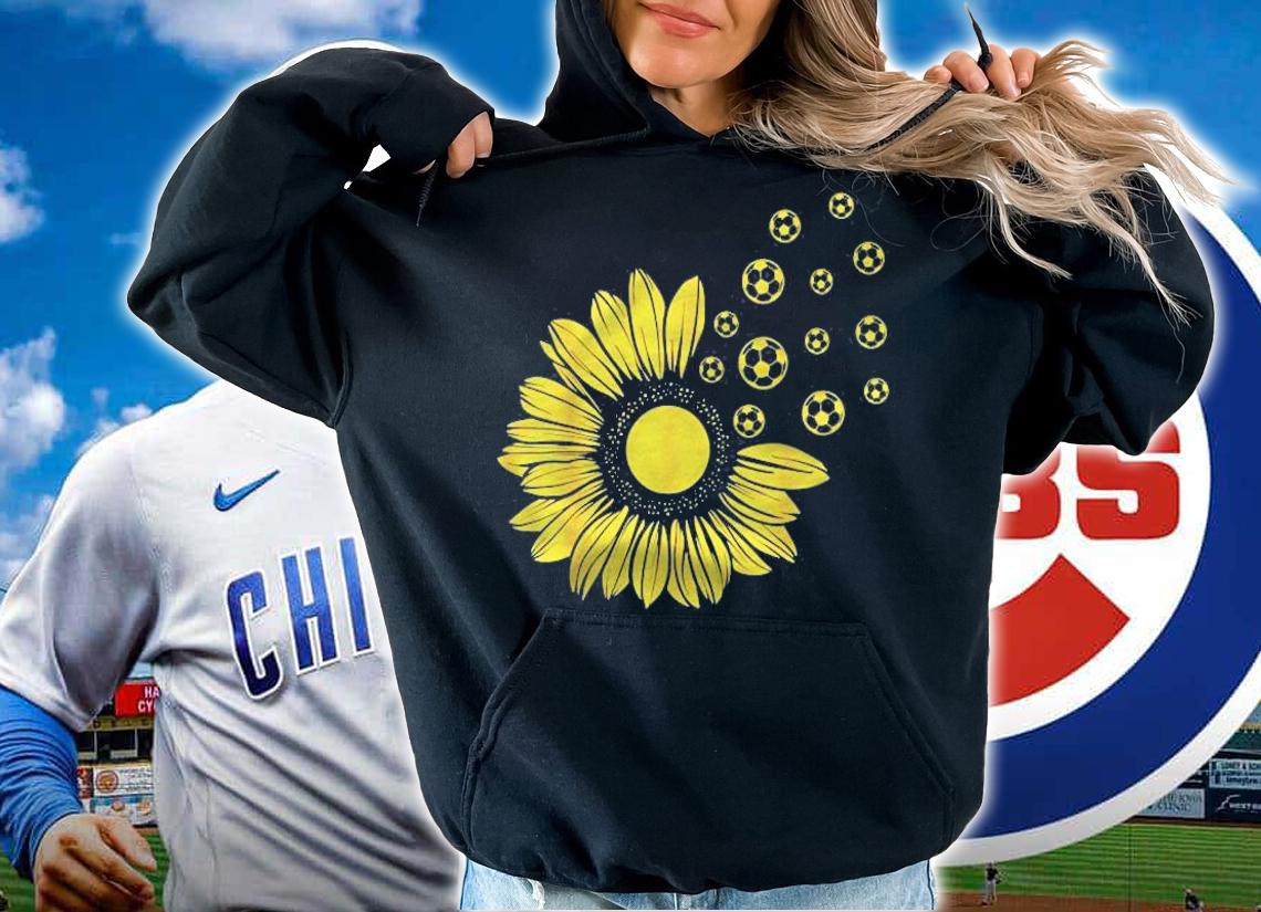 Soccer Sunflower Soccer Player, Soccer Ball Coach Football Shirt t-shirt