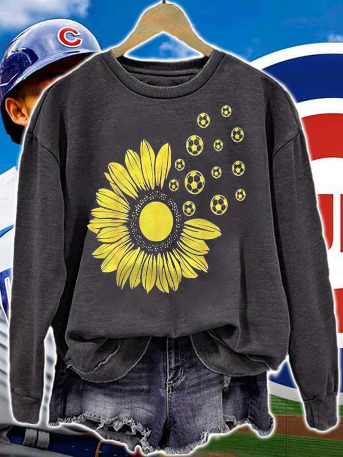 Soccer Sunflower Soccer Player, Soccer Ball Coach Football Shirt t-shirt
