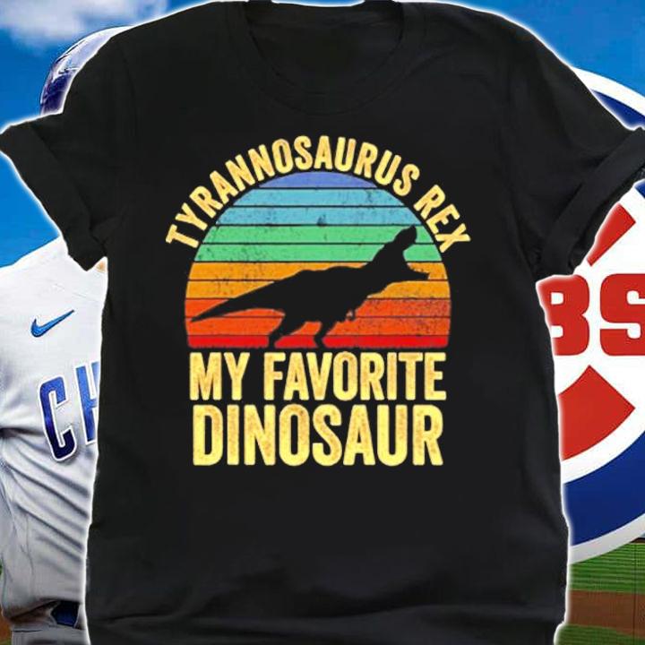T Rex Is My Favorite Dinosaur Dino Lover Kids T-Shirt t-shirt shirt
