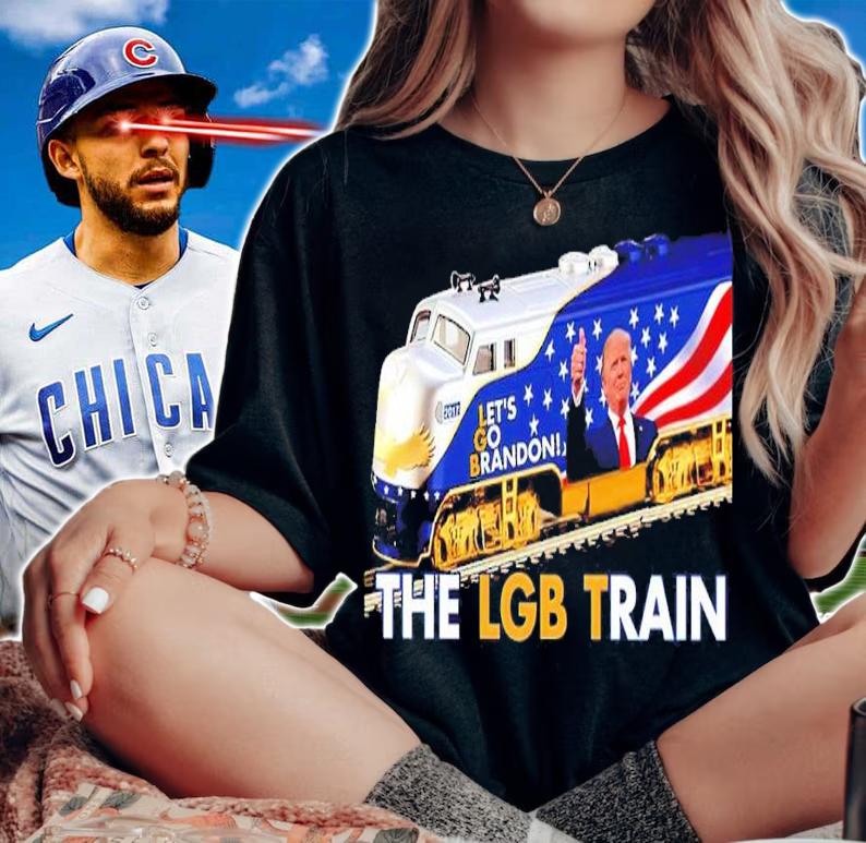 Trump Let's Go Brandon The LGB Train Shirt t-shirt