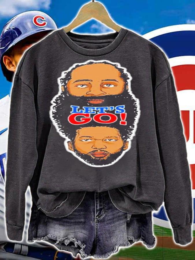 James Harden Sixers Duo Let's Go Basketball Shirt t-shirt sweatshirt