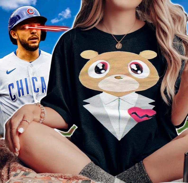 Kanye West 808s and Bear T-shirt t-shirt woman shirt
