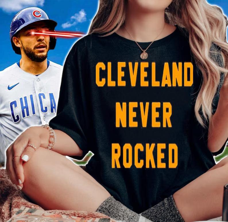 Steel City Store Cleveland Never Rocked Shirt t-shirt woman shirt