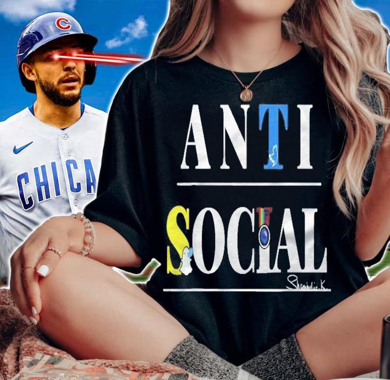 Cool Anti Social Media For Halloween Gift T-shirt
