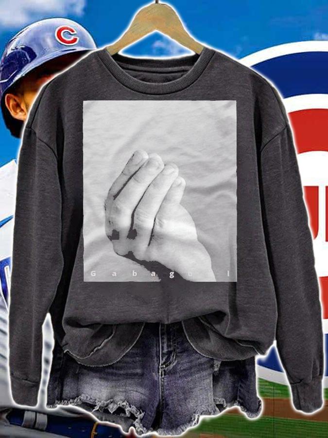 Gabagool Italian hand gesture T-shirt sweatshirt