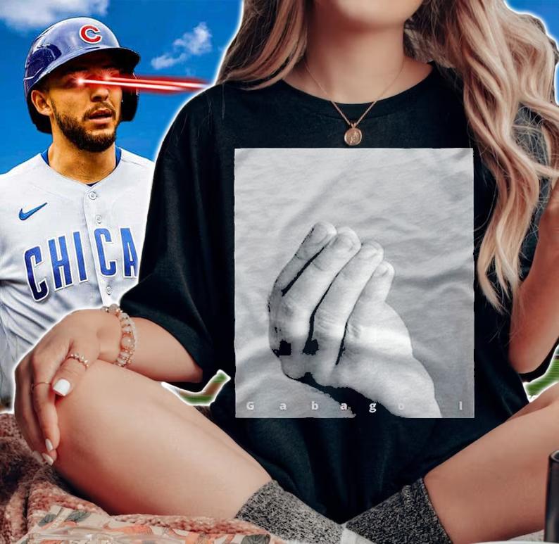 Gabagool Italian hand gesture T-shirt woman shirt