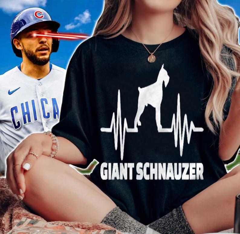 Giant Schnauzer Frequency Dog Lover Gift Shirt woman shirt