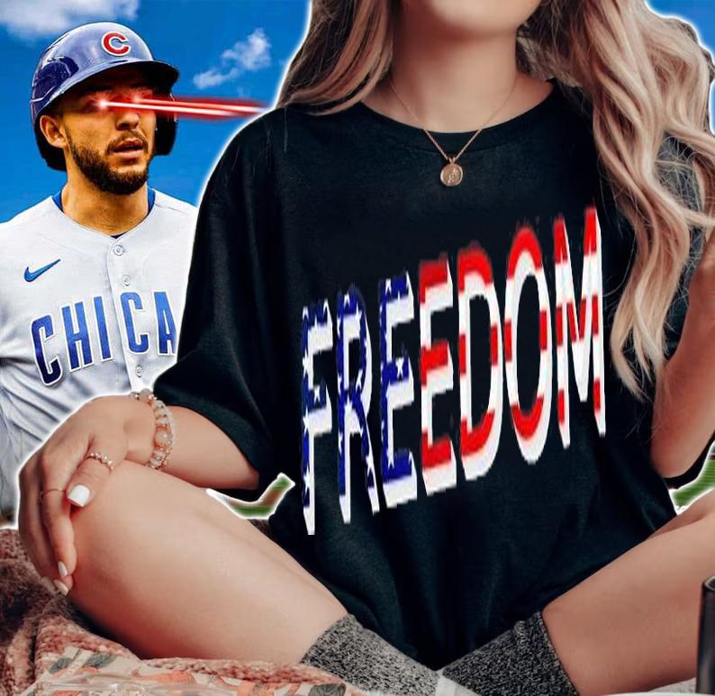 I Choose Freedom USA Flag T-Shirt