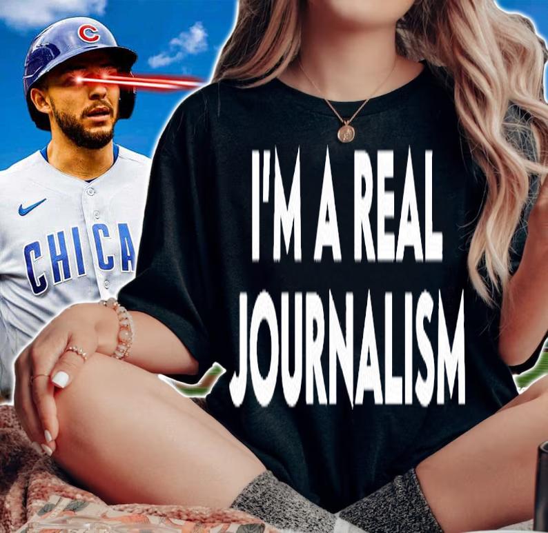 Im A Real Journalism T-Shirt woman shirt