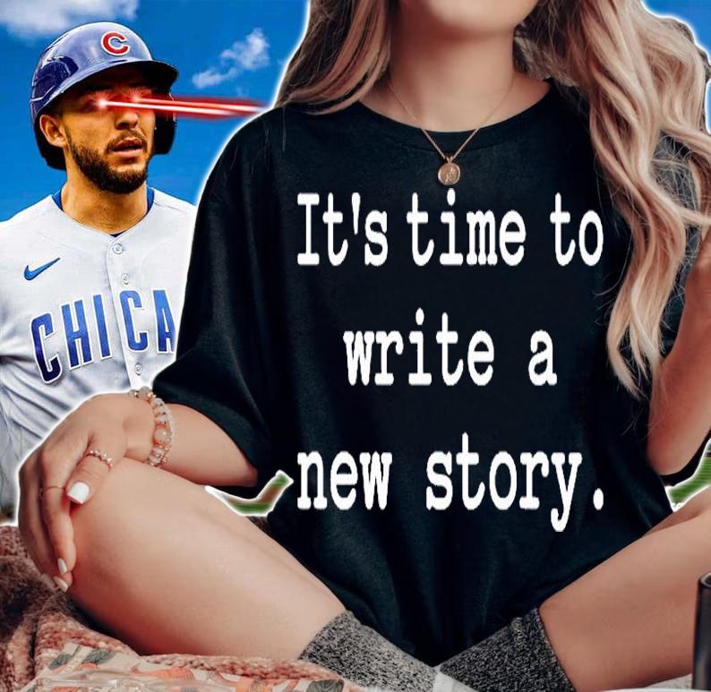 Its Time To Write A New Story T-Shirt woman shirt
