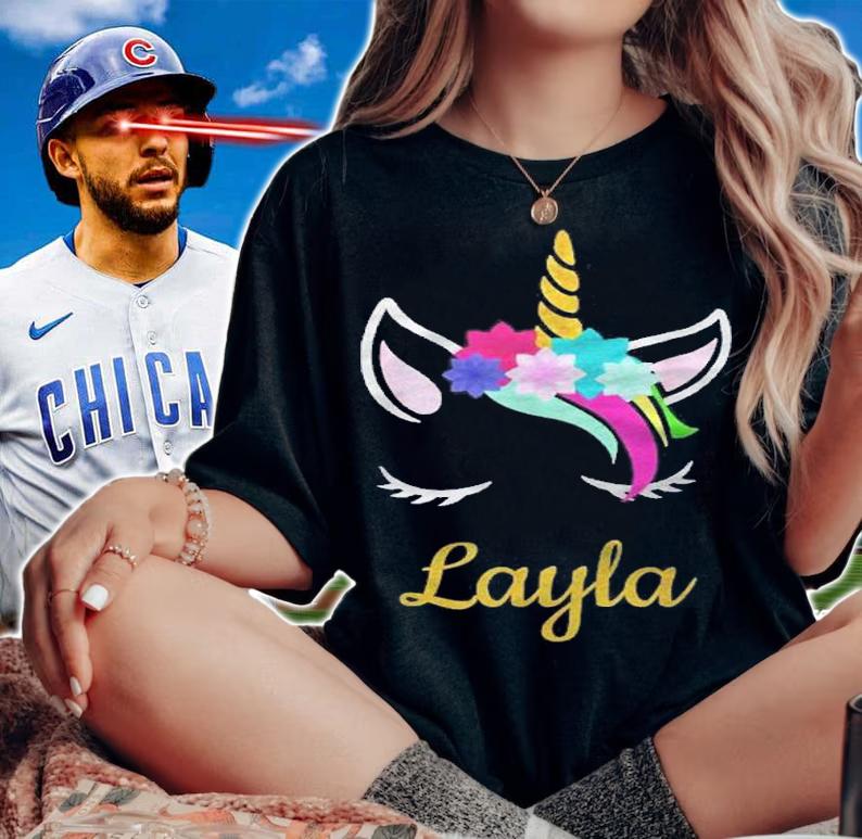 Layla Unicorn Name Shirt For Layla Shirt
