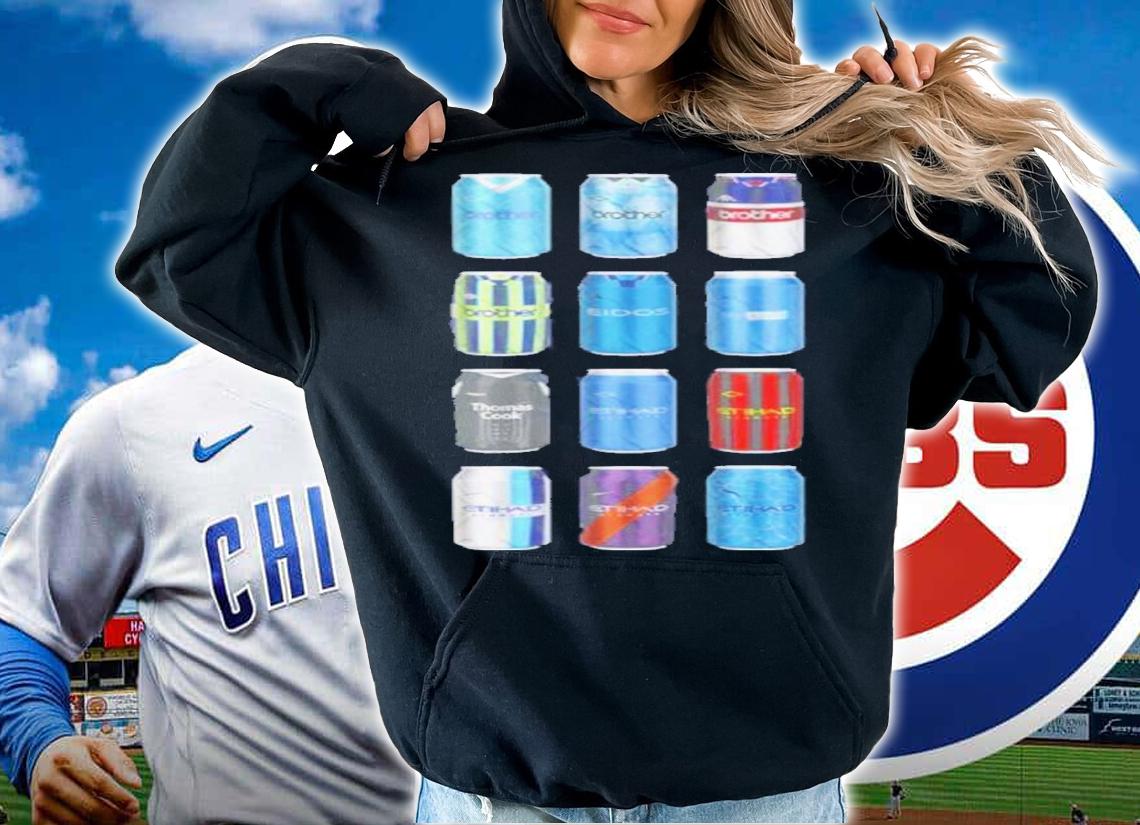 Manchester City FC Classic Kit Can Shirt hoodie
