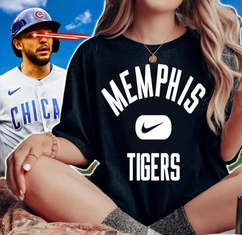 Memphis Basketball Memphis Tigers T-Shirt woman shirt