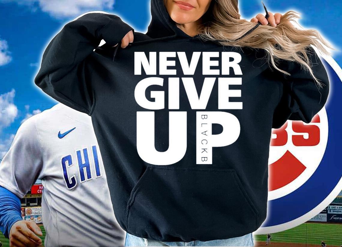 Mo Salah Never Give Up Black Shirt hoodie