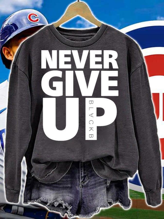 Mo Salah Never Give Up Black Shirt sweatshirt