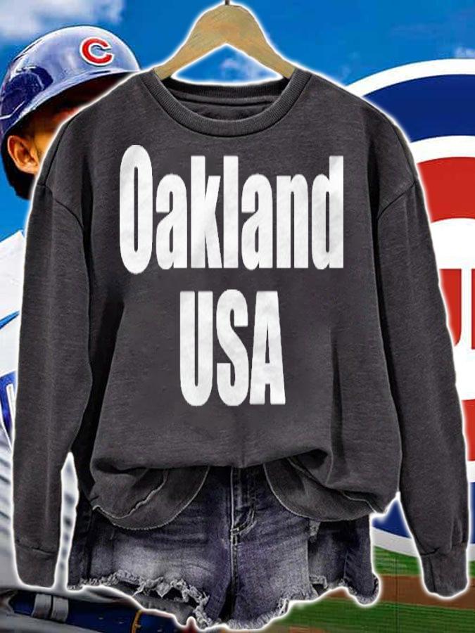 Oakland Usa State Of California Shirt sweatshirt